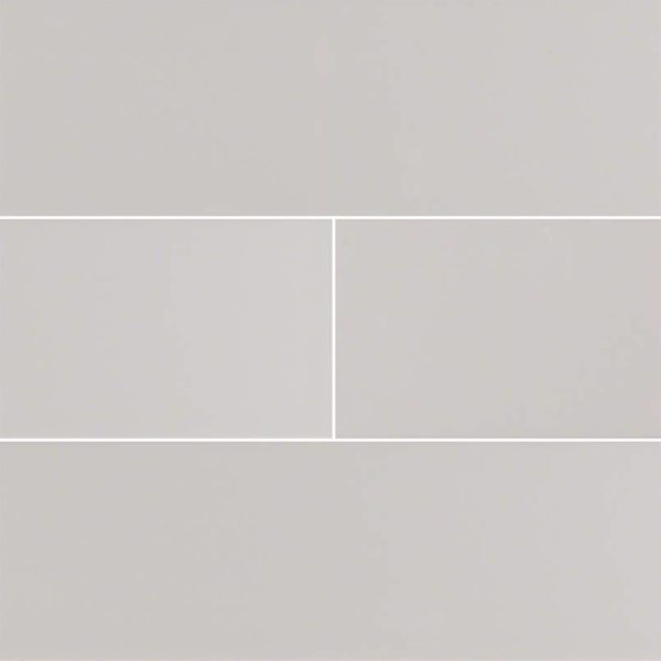 Gray Glossy Subway Tile 4×16