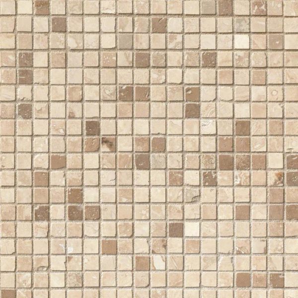 Micro Mosaic 5/8×5/8 Honed In 12×12 Mesh