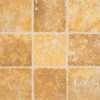 Tuscany Gold 4×4 Tumbled Tile