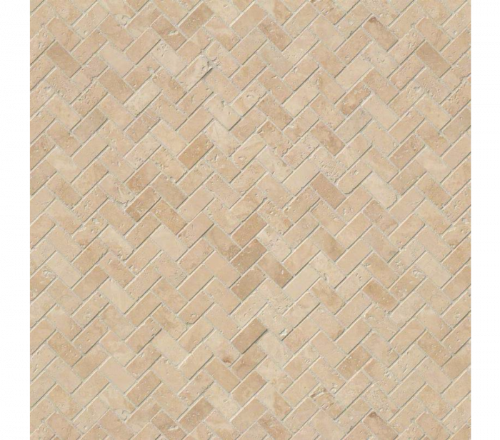Tuscany Ivory Herringbone Honed