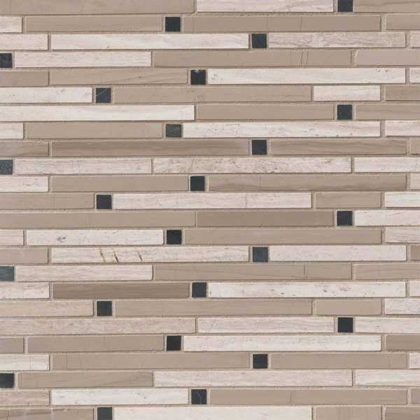 White Oak Blend Interlocking Honed