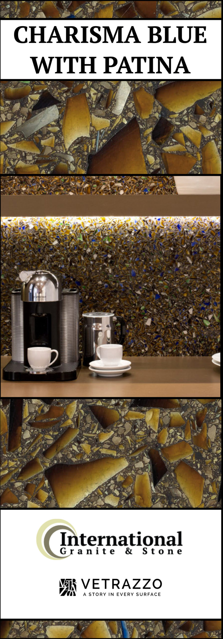 Charisma Blue With Patina