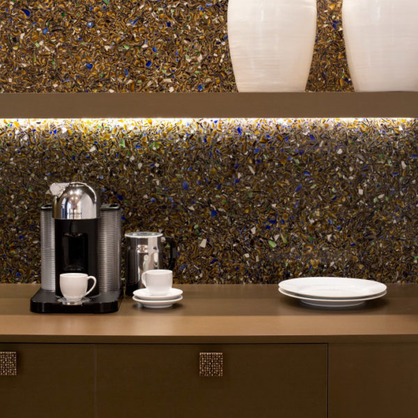 Charisma Blue With Patina Vetrazzo