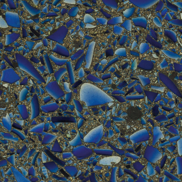 Cobalt Sky With Patina Vetrazzo