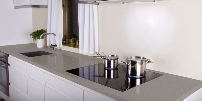 LG Viatera Lunar Ice Quartz