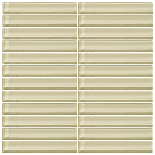 Daltile Color Wave CW05 1x6 Whipped Cream