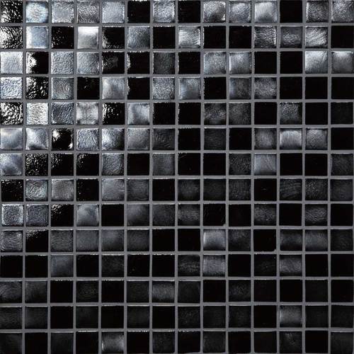 DALTILE GLASS HORIZONS BLACK SAND MOSAIC