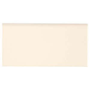 Almond Glossy 3x6 Single Bull Nose