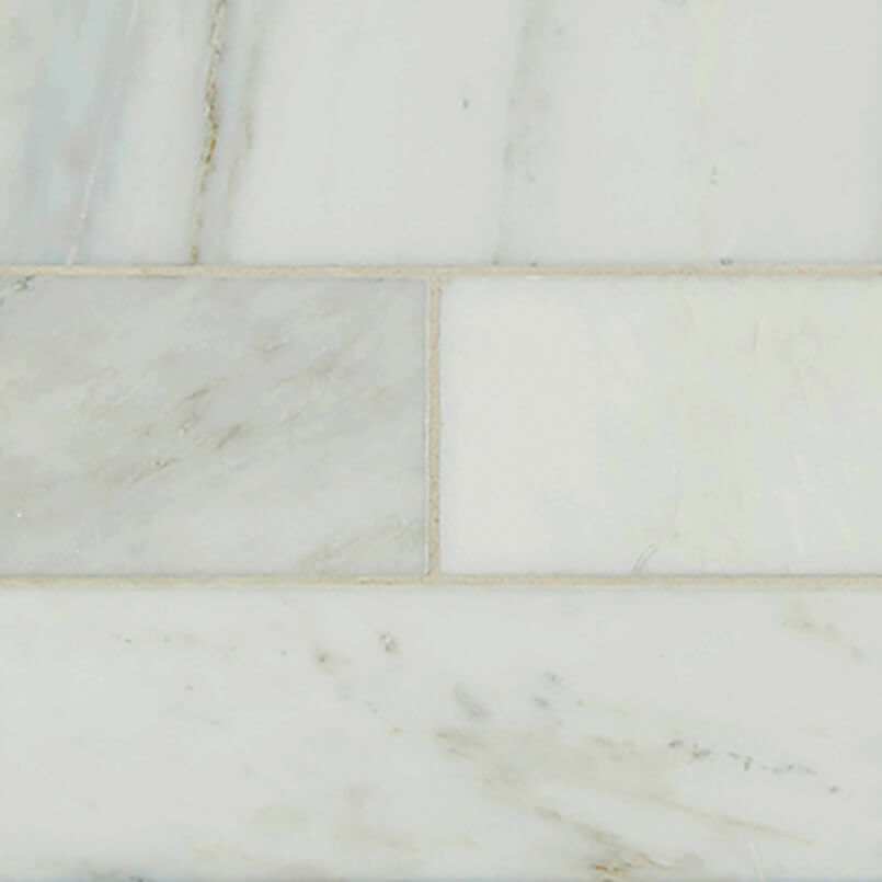 Arabescato Carrara Subway Tile 4x12