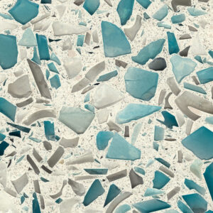 Floating Blue Vetrazzo