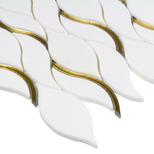Alternative view of Symmetry Gold Dazzle Anthology Tile