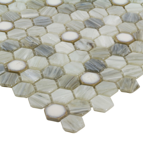 Alternative view of Brocade Sepia Glassique Anthology Tile