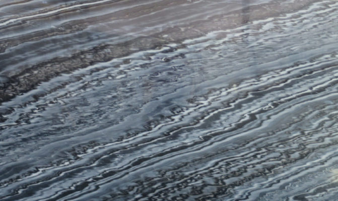 Black Volcano Marble Full Slab