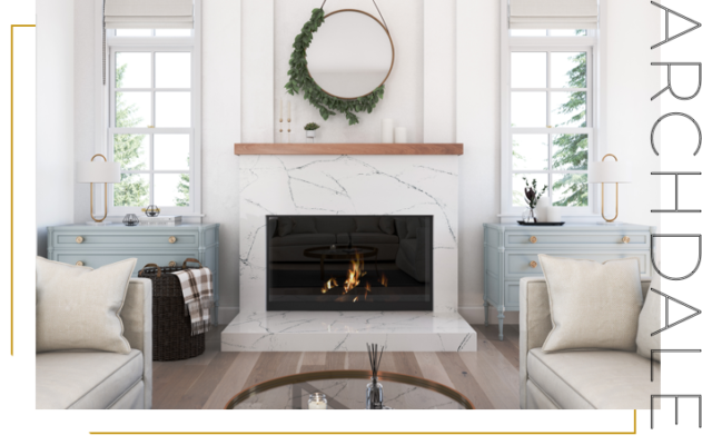 Archdale Cambria Quartz Countertop Design Living Room Decor