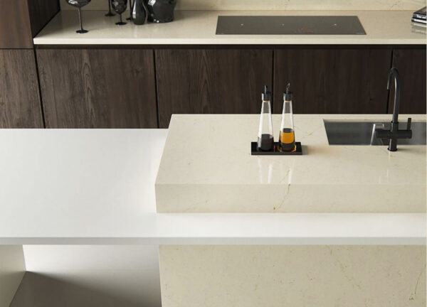 Et Marfil Silestone Quartz Kitchen