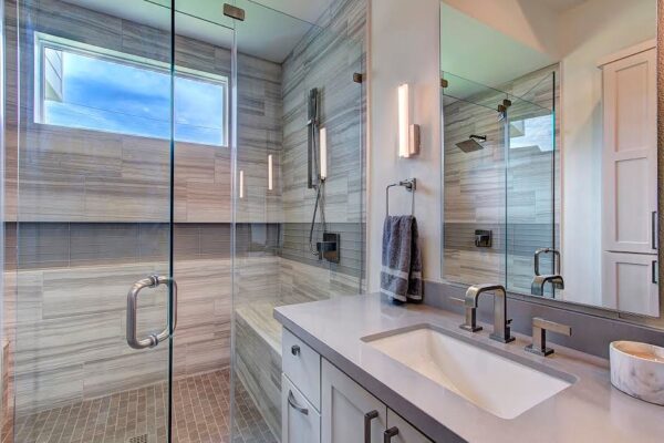 Kensho Silestone Quartz Bathroom