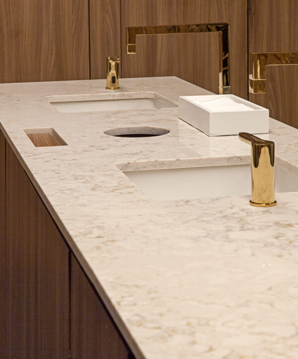 Pulsar Silestone Quartz Bathroom
