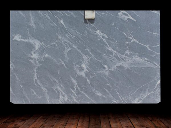 Silver Grey Honed Granite Slab