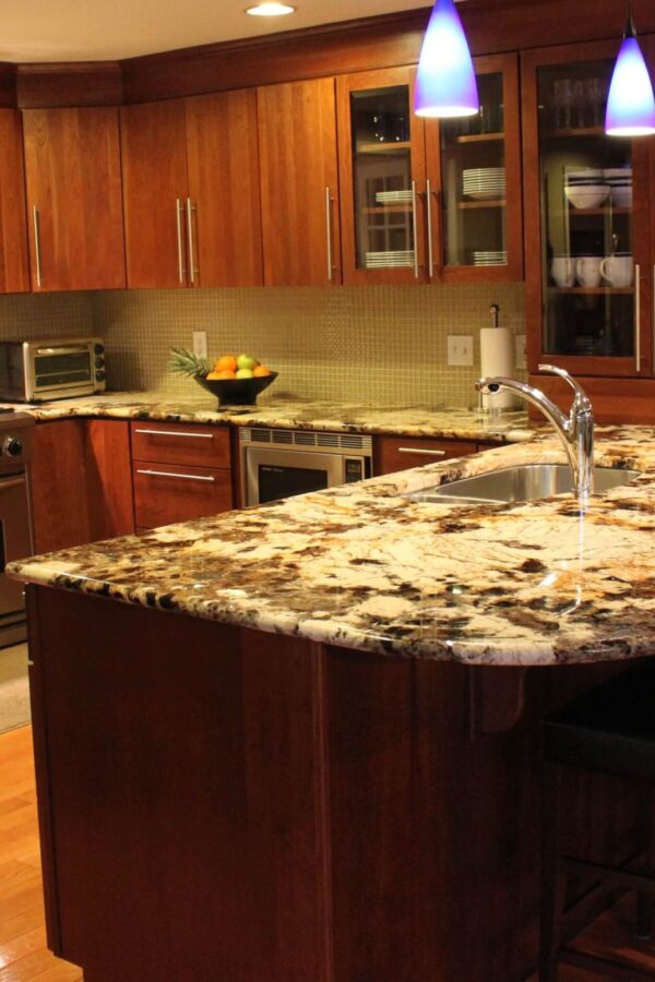 Splendor Gold Granite Kitchen