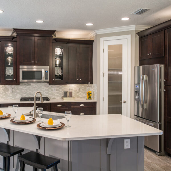 Sugar White LG Viatera Quartz Kitchen