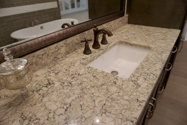 Symphony LG Viatera Quartz Countertops Sink