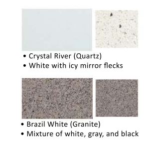 Alternative view of Arabescato Carrara Herringbone Pattern Honed In A Mesh